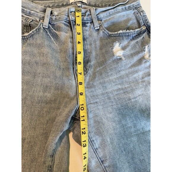 Pistola Jeans Women's Size 27 Light Blue 5-Pocket Distressed Denim Blue - Picture 8 of 13